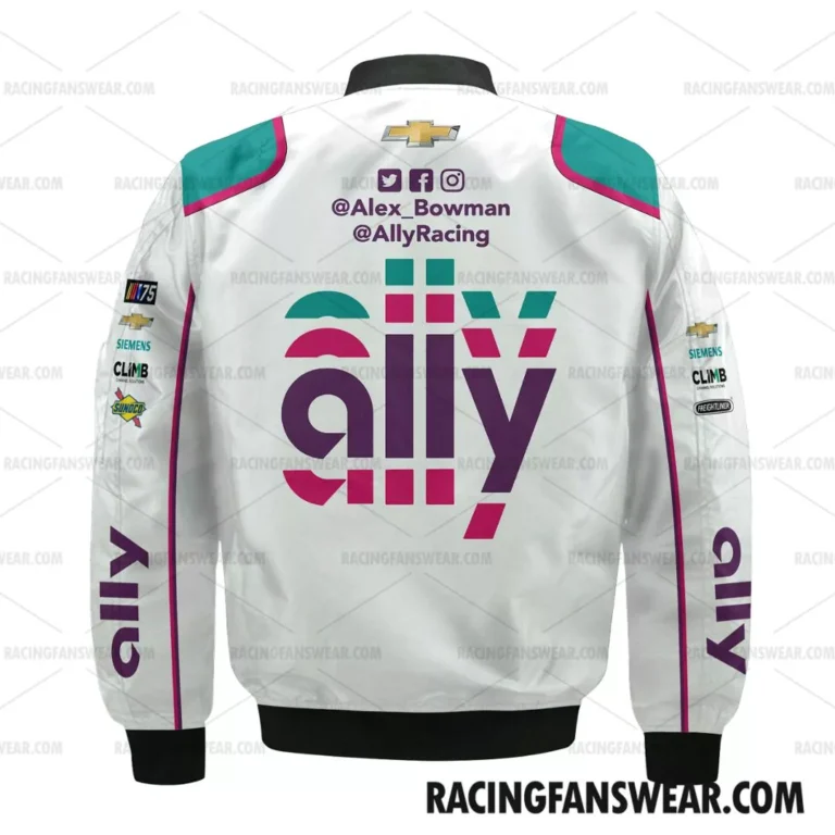 Nascar store - Loyal fans of Alex Bowman's Bomber Jacket,Unisex Thick Coat,Kid Thick Coat:vintage nascar racing shirts,merch,uniform,hoodie,jackets,shorts,sweatshirt,outfits,clothes