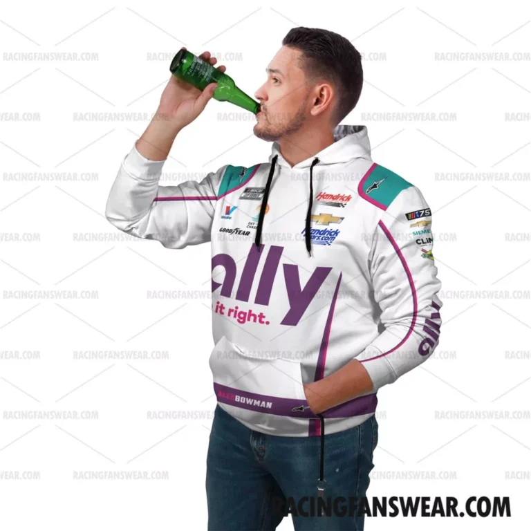 Nascar store - Loyal fans of Alex Bowman's Combo Unisex Pop Top Hoodie + Unisex Long Pants,Unisex Pop Top Hoodie,Unisex Long Pants:vintage nascar racing shirts,merch,uniform,hoodie,jackets,shorts,sweatshirt,outfits,clothes