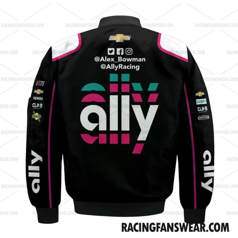 Nascar store - Loyal fans of Alex Bowman's Bomber Jacket,Unisex Thick Coat,Kid Thick Coat:vintage nascar racing shirts,merch,uniform,hoodie,jackets,shorts,sweatshirt,outfits,clothes