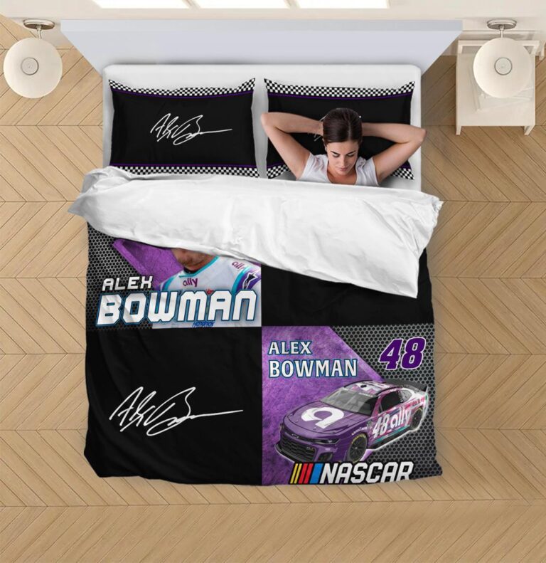 Nascar store - Loyal fans of Alex Bowman's Bedding Duvet Cover + 1/2 Pillow Cases,Quilt + 1/2 Pillow Cases:vintage nascar racing suit,uniform,apparel,shirts,merch,hoodie,jackets,shorts,sweatshirt,outfits,clothes