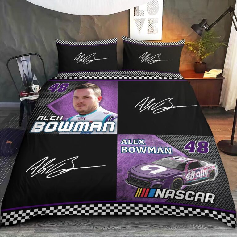 Nascar store - Loyal fans of Alex Bowman's Bedding Duvet Cover + 1/2 Pillow Cases,Quilt + 1/2 Pillow Cases:vintage nascar racing suit,uniform,apparel,shirts,merch,hoodie,jackets,shorts,sweatshirt,outfits,clothes