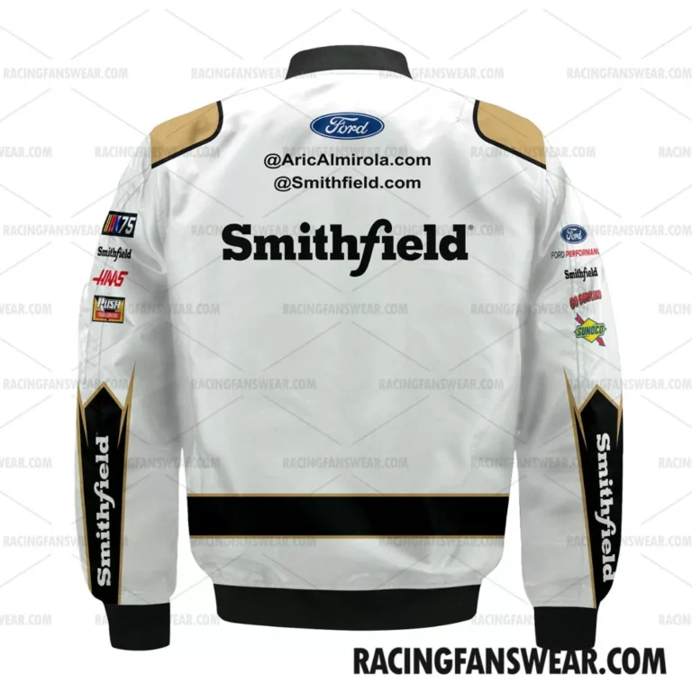 Nascar store - Loyal fans of Aric Almirola's Bomber Jacket,Unisex Thick Coat,Kid Thick Coat:vintage nascar racing shirts,merch,uniform,hoodie,jackets,shorts,sweatshirt,outfits,clothes