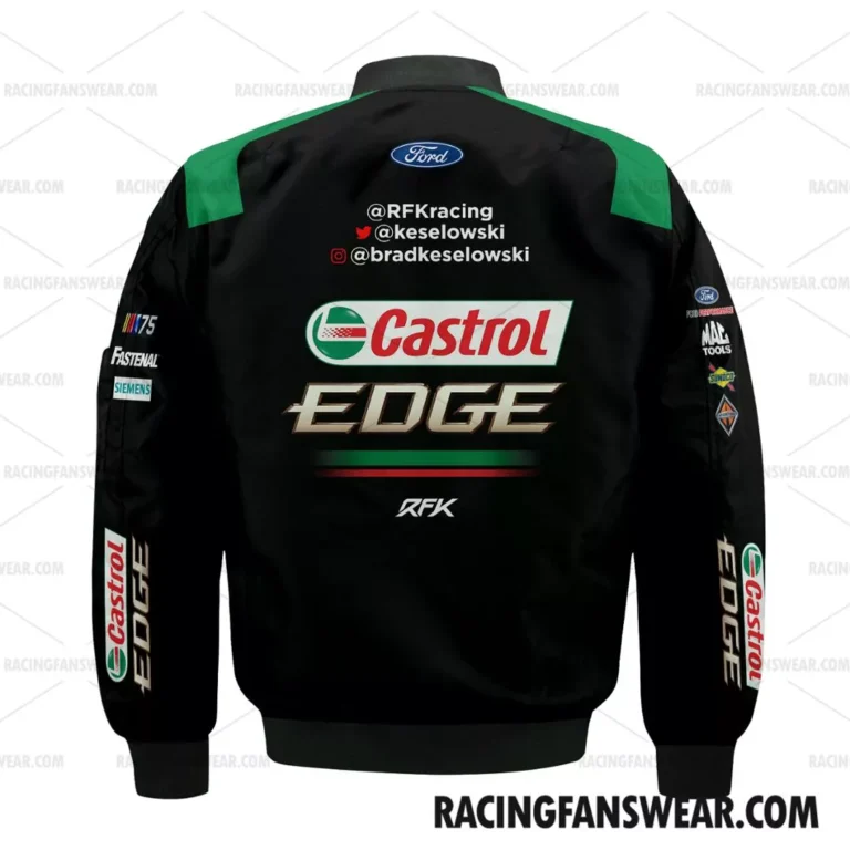 Nascar store - Loyal fans of Brad Keselowski's Bomber Jacket,Unisex Thick Coat,Kid Thick Coat:vintage nascar racing shirts,merch,uniform,hoodie,jackets,shorts,sweatshirt,outfits,clothes