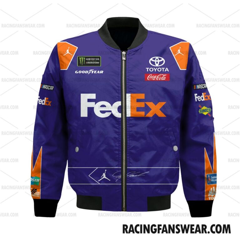 Nascar store - Loyal fans of Denny Hamlin's Bomber Jacket,Unisex Thick Coat,Unisex Sleeveless Hoodie,Unisex Hooded T-Shirt,Kid Sleeveless Hoodie,Kid Hooded T-Shirts,Kid Thick Coat:vintage nascar racing suit,uniform,apparel,shirts,merch,hoodie,jackets,shorts,sweatshirt,outfits,clothes