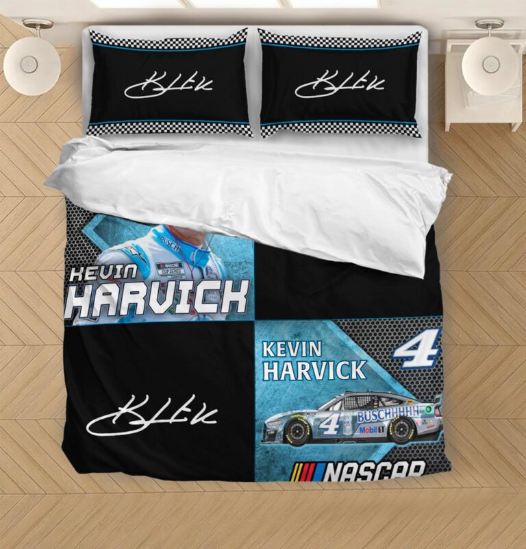 Nascar store - Loyal fans of Kevin Harvick's Bedding Duvet Cover + 1/2 Pillow Cases,Quilt + 1/2 Pillow Cases:vintage nascar racing suit,uniform,apparel,shirts,merch,hoodie,jackets,shorts,sweatshirt,outfits,clothes