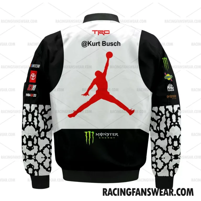 Nascar store - Loyal fans of Kurt Busch's Bomber Jacket,Unisex Thick Coat,Kid Thick Coat:vintage nascar racing shirts,merch,uniform,hoodie,jackets,shorts,sweatshirt,outfits,clothes