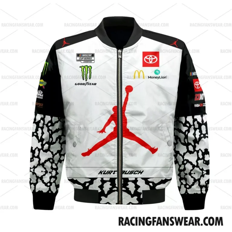 Nascar store - Loyal fans of Kurt Busch's Bomber Jacket,Unisex Thick Coat,Kid Thick Coat:vintage nascar racing shirts,merch,uniform,hoodie,jackets,shorts,sweatshirt,outfits,clothes