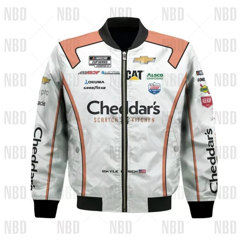 Nascar store - Loyal fans of Kyle Busch's Bomber Jacket,Unisex Thick Coat,Kid Thick Coat:vintage nascar racing shirts,merch,uniform,hoodie,jackets,shorts,sweatshirt,outfits,clothes