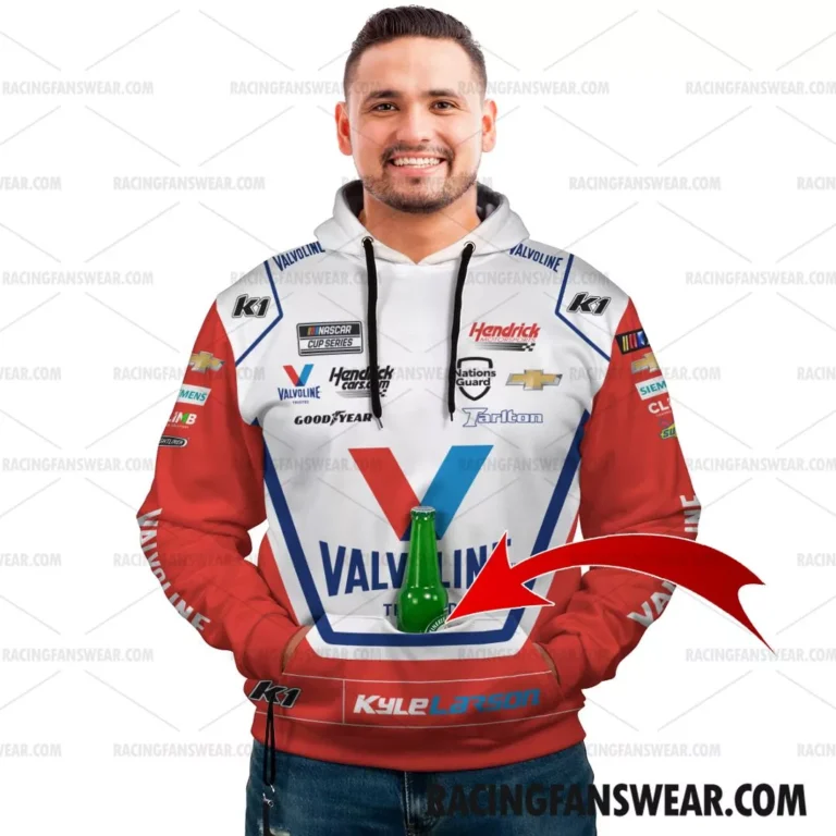 Nascar store - Loyal fans of Kyle Larson's Combo Unisex Pop Top Hoodie + Unisex Long Pants,Unisex Pop Top Hoodie,Unisex Long Pants:vintage nascar racing suit,uniform,apparel,shirts,merch,hoodie,jackets,shorts,sweatshirt,outfits,clothes