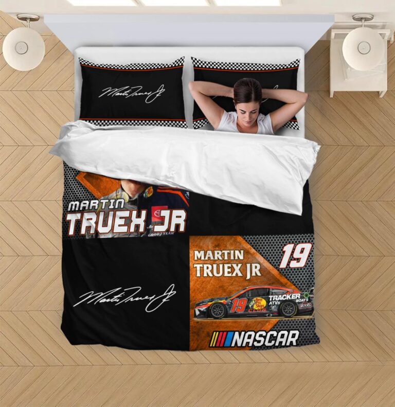 Nascar store - Loyal fans of Martin Truex Jr's Bedding Duvet Cover + 1/2 Pillow Cases,Quilt + 1/2 Pillow Cases:vintage nascar racing suit,uniform,apparel,shirts,merch,hoodie,jackets,shorts,sweatshirt,outfits,clothes