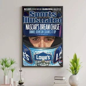 Nascar store - Loyal fans of Jimmie Johnson's Poster (Frame not included):vintage nascar racing shirts,merch,uniform,hoodie,jackets,shorts,sweatshirt,outfits,clothes