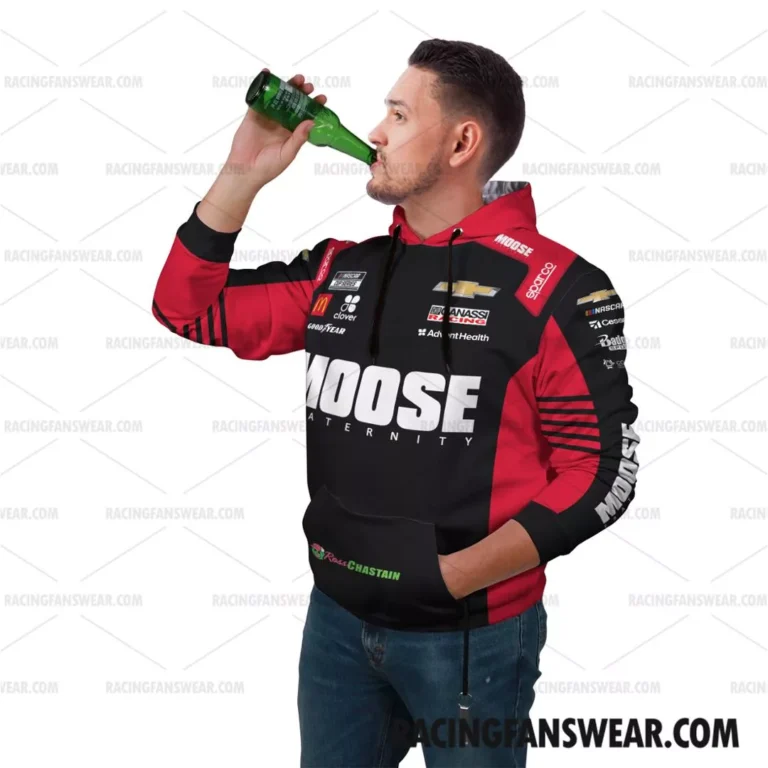 Nascar store - Loyal fans of Ross Chastain's Combo Unisex Pop Top Hoodie + Unisex Long Pants,Unisex Pop Top Hoodie,Unisex Long Pants:vintage nascar racing suit,uniform,apparel,shirts,merch,hoodie,jackets,shorts,sweatshirt,outfits,clothes