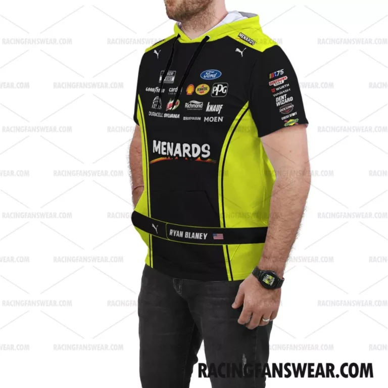 Nascar store - Loyal fans of Ryan Blaney's Unisex Sleeveless Hoodie,Unisex Hooded T-Shirt,Kid Sleeveless Hoodie,Kid Hooded T-Shirts:vintage nascar racing suit,uniform,apparel,shirts,merch,hoodie,jackets,shorts,sweatshirt,outfits,clothes