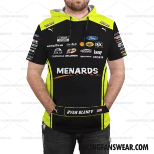 Nascar store - Loyal fans of Ryan Blaney's Unisex Sleeveless Hoodie,Unisex Hooded T-Shirt,Kid Sleeveless Hoodie,Kid Hooded T-Shirts:vintage nascar racing suit,uniform,apparel,shirts,merch,hoodie,jackets,shorts,sweatshirt,outfits,clothes