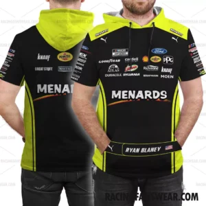 Nascar store - Loyal fans of Ryan Blaney's Unisex Sleeveless Hoodie,Unisex Hooded T-Shirt,Kid Sleeveless Hoodie,Kid Hooded T-Shirts:vintage nascar racing suit,uniform,apparel,shirts,merch,hoodie,jackets,shorts,sweatshirt,outfits,clothes