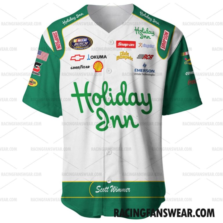 Nascar store - Loyal fans of Scott Wimmer's Unisex Baseball Jerseys,Kid Baseball Jerseys,Youth Baseball Jerseys,Men's Hockey Jerseys,WoMen's Hockey Jerseys,Youth's Hockey Jerseys:vintage nascar racing suit,uniform,apparel,shirts,merch,hoodie,jackets,shorts,sweatshirt,outfits,clothes