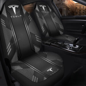 Tesla store - Loyal fans of Tesla's Set 2 Car Seat Cover:vintage Tesla shirts,merch,suit,uniform,hoodie,jackets,shorts,sweatshirt,outfits,clothes