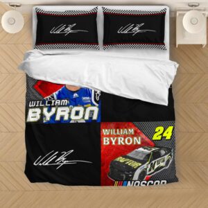 Nascar store - Loyal fans of William Byron's Bedding Duvet Cover + 1/2 Pillow Cases,Quilt + 1/2 Pillow Cases:vintage nascar racing suit,uniform,apparel,shirts,merch,hoodie,jackets,shorts,sweatshirt,outfits,clothes