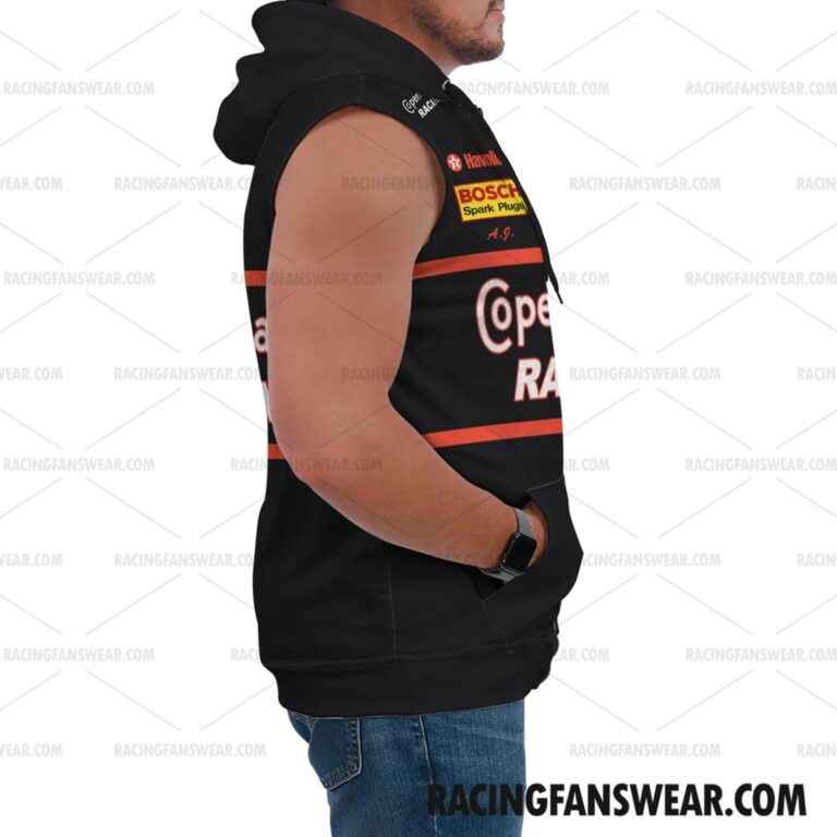 Nascar store - Loyal fans of A.j. Foyt's Unisex Sleeveless Hoodie,Unisex Hooded T-Shirt,Kid Sleeveless Hoodie,Kid Hooded T-Shirts:vintage nascar racing suit,uniform,apparel,shirts,merch,hoodie,jackets,shorts,sweatshirt,outfits,clothes