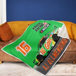 AJ Allmendinger Nascar Kaulig Racing Carpet Living Room Area Rugs Doormats Blanket Flag Home 6 Nascar store - Loyal fans of AJ Allmendinger's Rug,Doormat,Blanket Microfiber Fleece,Blanket Premium Sherpa,House Flag:vintage nascar racing suit,uniform,apparel,shirts,merch,hoodie,jackets,shorts,sweatshirt,outfits,clothes