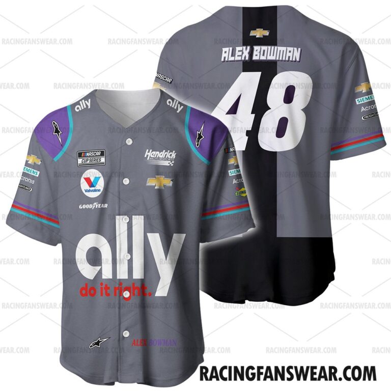 Nascar store - Loyal fans of Alex Bowman's Unisex Baseball Jerseys,Kid Baseball Jerseys,Youth Baseball Jerseys,Men's Hockey Jerseys,WoMen's Hockey Jerseys,Youth's Hockey Jerseys:vintage nascar racing suit,uniform,apparel,shirts,merch,hoodie,jackets,shorts,sweatshirt,outfits,clothes