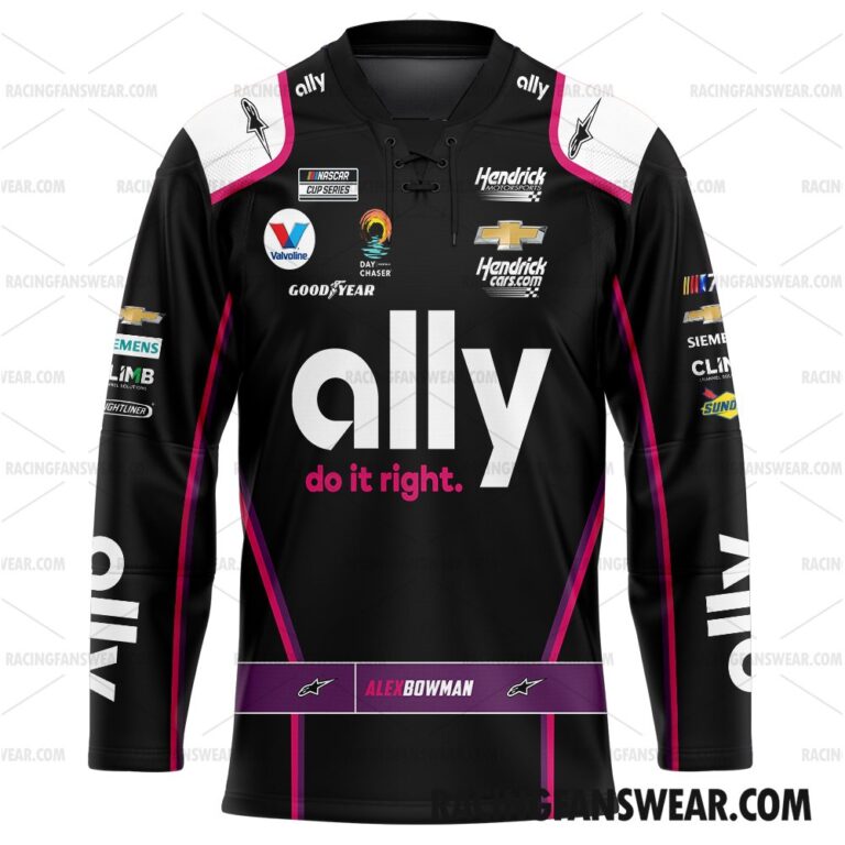 Nascar store - Loyal fans of Alex Bowman's Unisex Baseball Jerseys,Kid Baseball Jerseys,Youth Baseball Jerseys,Men's Hockey Jerseys,WoMen's Hockey Jerseys,Youth's Hockey Jerseys:vintage nascar racing suit,uniform,apparel,shirts,merch,hoodie,jackets,shorts,sweatshirt,outfits,clothes