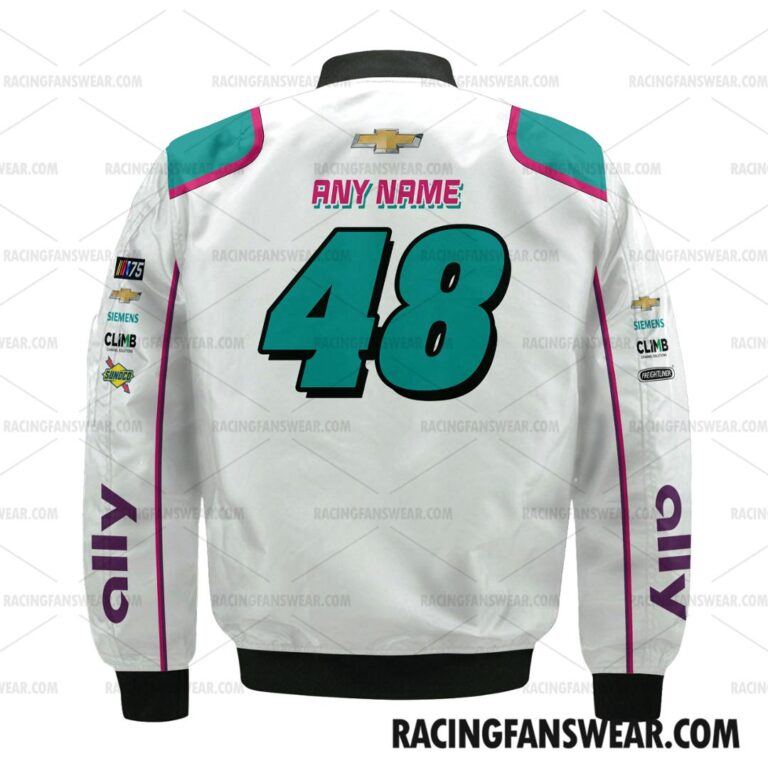 Nascar store - Loyal fans of Alex Bowman's Bomber Jacket,Unisex Thick Coat,Unisex Sleeveless Hoodie,Unisex Hooded T-Shirt,Kid Sleeveless Hoodie,Kid Hooded T-Shirts,Kid Thick Coat:vintage nascar racing suit,uniform,apparel,shirts,merch,hoodie,jackets,shorts,sweatshirt,outfits,clothes