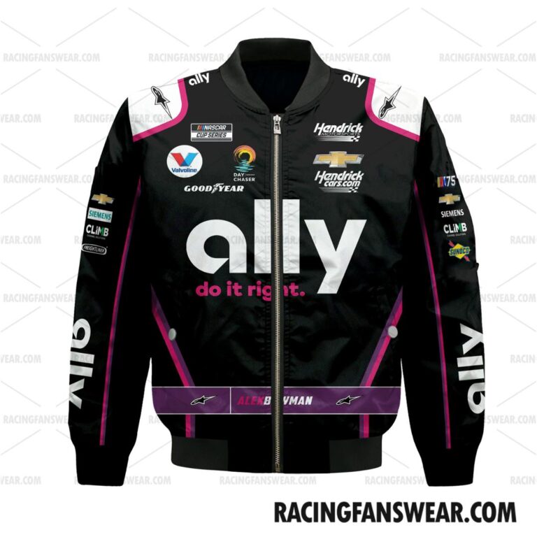 Nascar store - Loyal fans of Alex Bowman's Bomber Jacket,Unisex Thick Coat,Unisex Sleeveless Hoodie,Unisex Hooded T-Shirt,Kid Sleeveless Hoodie,Kid Hooded T-Shirts,Kid Thick Coat:vintage nascar racing suit,uniform,apparel,shirts,merch,hoodie,jackets,shorts,sweatshirt,outfits,clothes