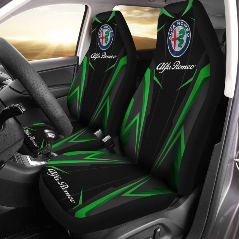 Alfa romeo store - Loyal fans of Alfa romeo's Set 2 Car Seat Cover:vintage Alfa romeo shirts,merch,suit,uniform,hoodie,jackets,shorts,sweatshirt,outfits,clothes