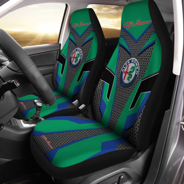 Alfa romeo store - Loyal fans of Alfa romeo's Set 2 Car Seat Cover:vintage Alfa romeo shirts,merch,suit,uniform,hoodie,jackets,shorts,sweatshirt,outfits,clothes