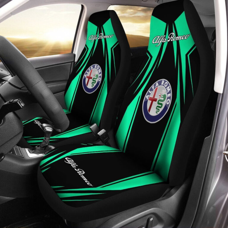 Alfa romeo store - Loyal fans of Alfa romeo's Set 2 Car Seat Cover:vintage Alfa romeo shirts,merch,suit,uniform,hoodie,jackets,shorts,sweatshirt,outfits,clothes