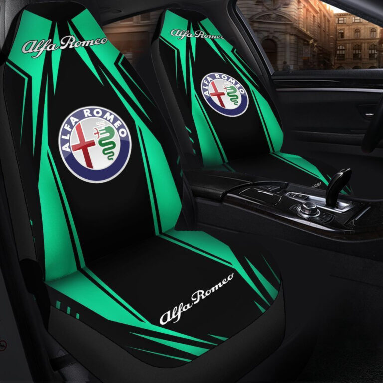 Alfa romeo store - Loyal fans of Alfa romeo's Set 2 Car Seat Cover:vintage Alfa romeo shirts,merch,suit,uniform,hoodie,jackets,shorts,sweatshirt,outfits,clothes