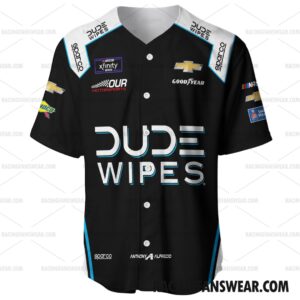 Anthony Alfredo Nascar 2021 Racing Suit Uniform Apparel Clothes Adult Kid Youth Baseball Jersey 1 Nascar store - Loyal fans of Anthony Alfredo's Unisex Baseball Jerseys,Kid Baseball Jerseys,Youth Baseball Jerseys:vintage nascar racing suit,uniform,apparel,shirts,merch,hoodie,jackets,shorts,sweatshirt,outfits,clothes