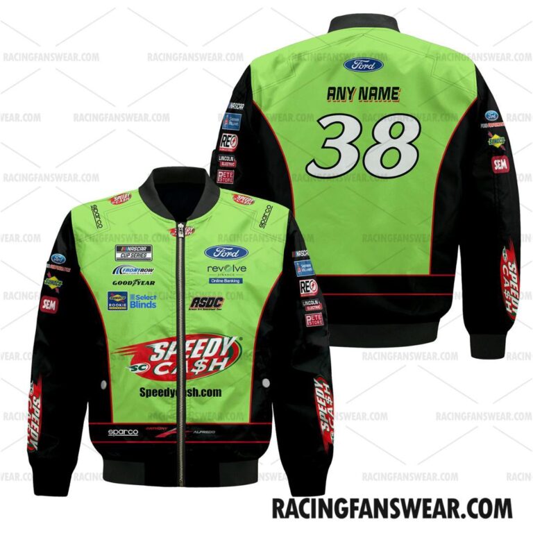 Nascar store - Loyal fans of Anthony Alfredo's Bomber Jacket,Unisex Thick Coat,Unisex Sleeveless Hoodie,Unisex Hooded T-Shirt,Kid Sleeveless Hoodie,Kid Hooded T-Shirts,Kid Thick Coat:vintage nascar racing suit,uniform,apparel,shirts,merch,hoodie,jackets,shorts,sweatshirt,outfits,clothes