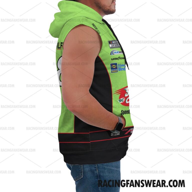 Nascar store - Loyal fans of Anthony Alfredo's Bomber Jacket,Unisex Thick Coat,Unisex Sleeveless Hoodie,Unisex Hooded T-Shirt,Kid Sleeveless Hoodie,Kid Hooded T-Shirts,Kid Thick Coat:vintage nascar racing suit,uniform,apparel,shirts,merch,hoodie,jackets,shorts,sweatshirt,outfits,clothes