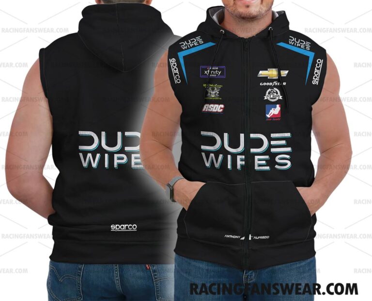 Nascar store - Loyal fans of Anthony Alfredo's Unisex Sleeveless Hoodie,Unisex Hooded T-Shirt,Kid Sleeveless Hoodie,Kid Hooded T-Shirts:vintage nascar racing suit,uniform,apparel,shirts,merch,hoodie,jackets,shorts,sweatshirt,outfits,clothes