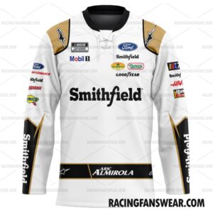 Aric Almirola Nascar Racing 2023 Uniform Apparel Clothes Baseball Jersey Hockey Jersey 3 Nascar store - Loyal fans of Aric Almirola's Unisex Baseball Jerseys,Kid Baseball Jerseys,Youth Baseball Jerseys,Men's Hockey Jerseys,WoMen's Hockey Jerseys,Youth's Hockey Jerseys:vintage nascar racing suit,uniform,apparel,shirts,merch,hoodie,jackets,shorts,sweatshirt,outfits,clothes