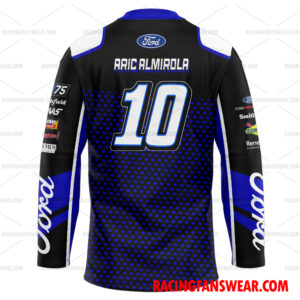 Aric Almirola Nascar Racing 2023 Uniform Apparel Clothes Baseball Jersey Hockey Jersey 4 Nascar store - Loyal fans of Aric Almirola's Unisex Baseball Jerseys,Kid Baseball Jerseys,Youth Baseball Jerseys,Men's Hockey Jerseys,WoMen's Hockey Jerseys,Youth's Hockey Jerseys:vintage nascar racing suit,uniform,apparel,shirts,merch,hoodie,jackets,shorts,sweatshirt,outfits,clothes