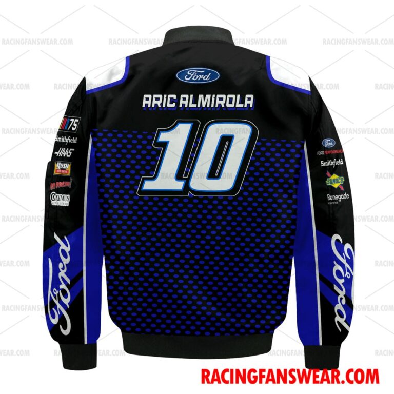 Nascar store - Loyal fans of Aric Almirola's Bomber Jacket,Unisex Thick Coat,Unisex Sleeveless Hoodie,Unisex Hooded T-Shirt,Kid Sleeveless Hoodie,Kid Hooded T-Shirts,Kid Thick Coat:vintage nascar racing suit,uniform,apparel,shirts,merch,hoodie,jackets,shorts,sweatshirt,outfits,clothes