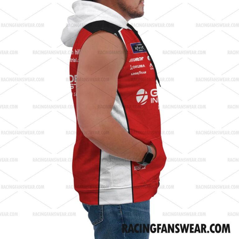 Nascar store - Loyal fans of Austin Hill's Unisex Sleeveless Hoodie,Unisex Hooded T-Shirt,Kid Sleeveless Hoodie,Kid Hooded T-Shirts:vintage nascar racing suit,uniform,apparel,shirts,merch,hoodie,jackets,shorts,sweatshirt,outfits,clothes