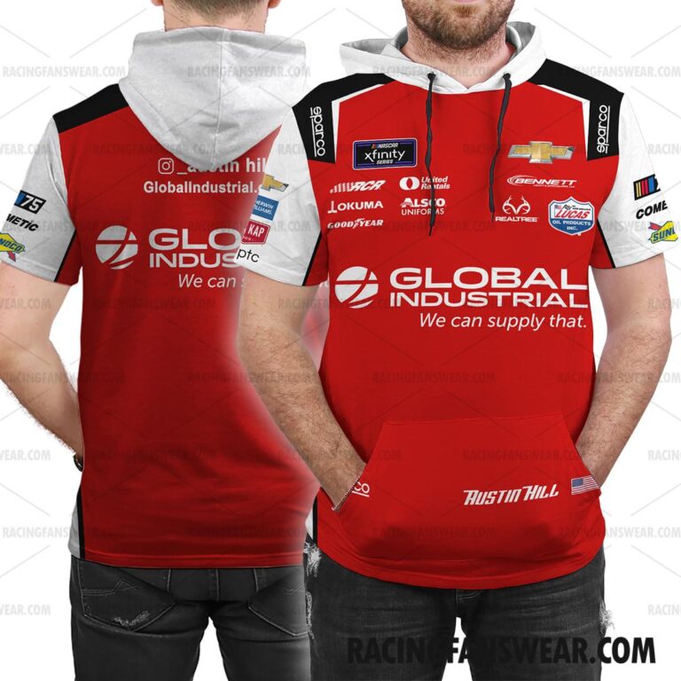 Nascar store - Loyal fans of Austin Hill's Unisex Sleeveless Hoodie,Unisex Hooded T-Shirt,Kid Sleeveless Hoodie,Kid Hooded T-Shirts:vintage nascar racing suit,uniform,apparel,shirts,merch,hoodie,jackets,shorts,sweatshirt,outfits,clothes