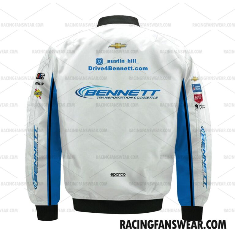 Nascar store - Loyal fans of Austin Hill's Bomber Jacket,Unisex Thick Coat,Kid Thick Coat:vintage nascar racing suit,uniform,apparel,shirts,merch,hoodie,jackets,shorts,sweatshirt,outfits,clothes