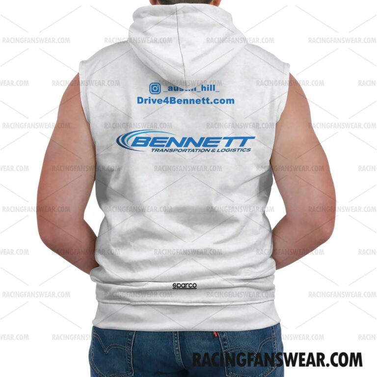 Nascar store - Loyal fans of Austin Hill's Unisex Sleeveless Hoodie,Unisex Hooded T-Shirt,Kid Sleeveless Hoodie,Kid Hooded T-Shirts:vintage nascar racing suit,uniform,apparel,shirts,merch,hoodie,jackets,shorts,sweatshirt,outfits,clothes