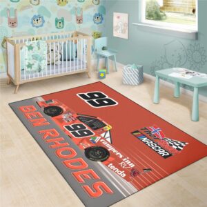 Ben Rhodes Nascar Racing 2023 Carpet Living Room Area Rugs Doormats Blanket Flag Home 4 Nascar store - Loyal fans of Ben Rhodes's Rug,Doormat,Blanket Microfiber Fleece,Blanket Premium Sherpa,House Flag:vintage nascar racing suit,uniform,apparel,shirts,merch,hoodie,jackets,shorts,sweatshirt,outfits,clothes