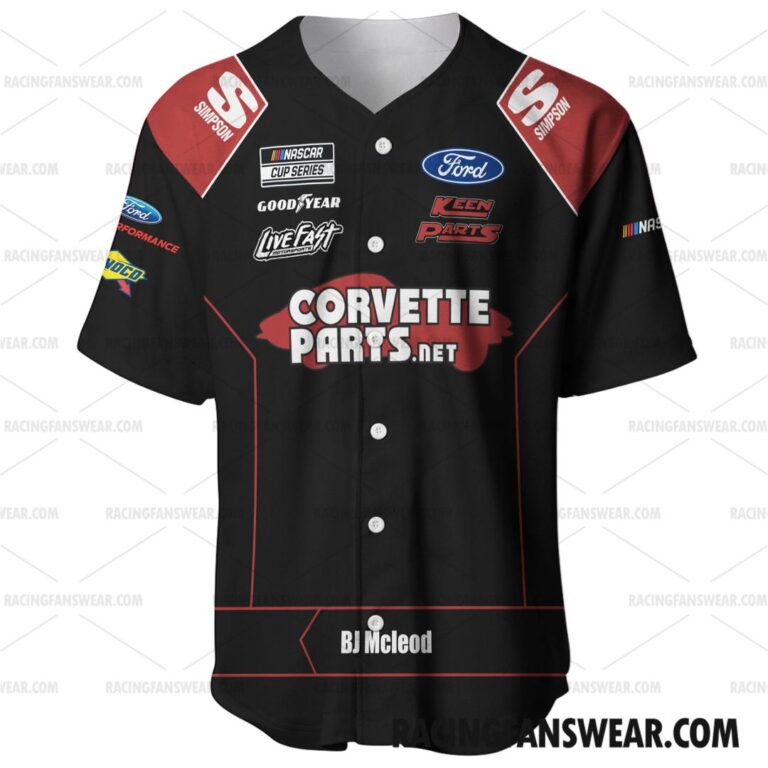 Nascar store - Loyal fans of BJ McLeod's Unisex Baseball Jerseys,Kid Baseball Jerseys,Youth Baseball Jerseys:vintage nascar racing suit,uniform,apparel,shirts,merch,hoodie,jackets,shorts,sweatshirt,outfits,clothes