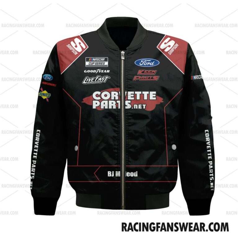 Nascar store - Loyal fans of BJ McLeod's Bomber Jacket,Unisex Thick Coat,Kid Thick Coat:vintage nascar racing suit,uniform,apparel,shirts,merch,hoodie,jackets,shorts,sweatshirt,outfits,clothes