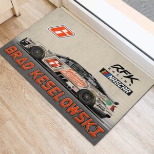 Brad Keselowski Nascar Racing 2023 Carpet Living Room Area Rugs Doormats Blanket Flag Home 5 Nascar store - Loyal fans of Brad Keselowski's Rug,Doormat,Blanket Microfiber Fleece,Blanket Premium Sherpa,House Flag:vintage nascar racing suit,uniform,apparel,shirts,merch,hoodie,jackets,shorts,sweatshirt,outfits,clothes