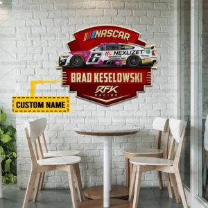 Nascar store - Loyal fans of Brad Keselowski's Cut Metal Signs:vintage nascar racing suit,uniform,apparel,shirts,merch,hoodie,jackets,shorts,sweatshirt,outfits,clothes