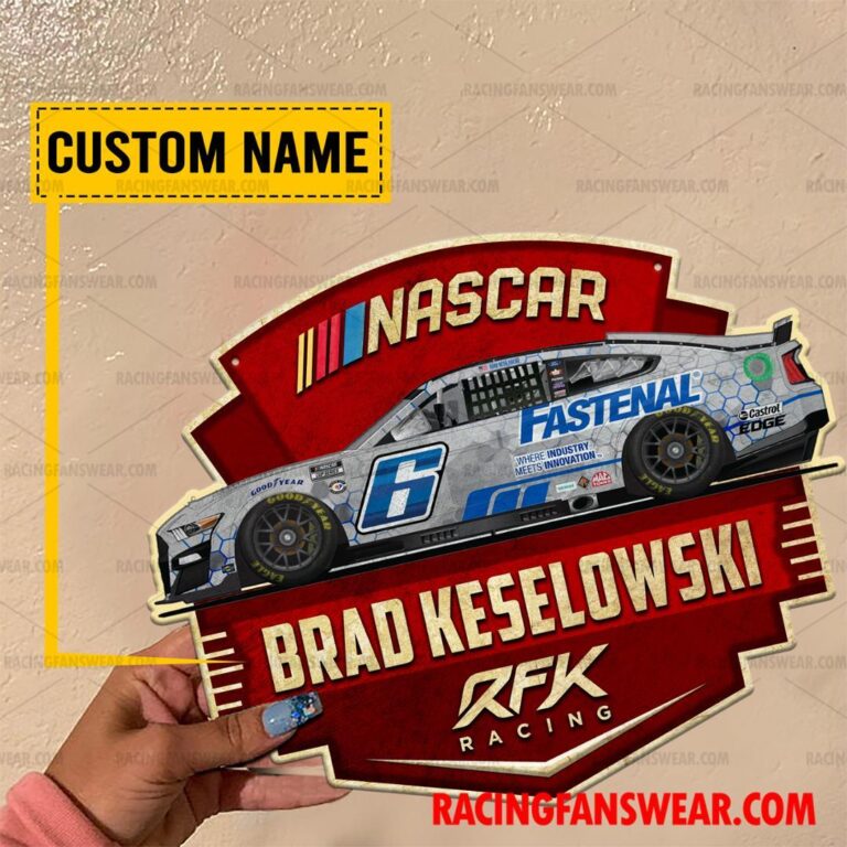 Nascar store - Loyal fans of Brad Keselowski's Cut Metal Signs:vintage nascar racing suit,uniform,apparel,shirts,merch,hoodie,jackets,shorts,sweatshirt,outfits,clothes