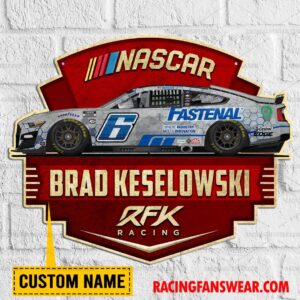 Nascar store - Loyal fans of Brad Keselowski's Cut Metal Signs:vintage nascar racing suit,uniform,apparel,shirts,merch,hoodie,jackets,shorts,sweatshirt,outfits,clothes